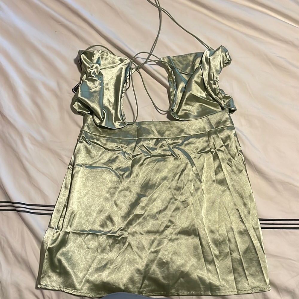 Never worn Zaful tie dress.